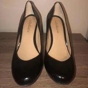 Kelly & Katie Black Heels